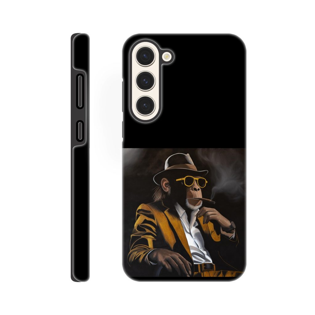 Coque résistante Samsung L'homme ou la bête – design artistique inspiré de l’œuvre de Sev