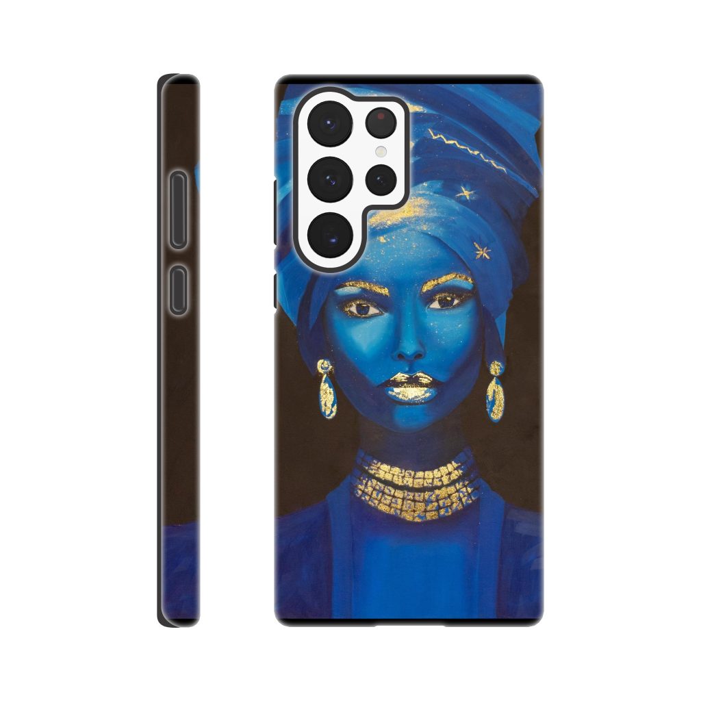 Coque résistante Samsung Souveraine des sables – coque artistique robuste inspirée d’une œuvre puissante de Sev