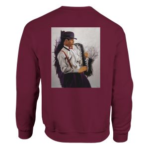 Sweat ras du cou Éclats de musique – design artistique coloré par Sev