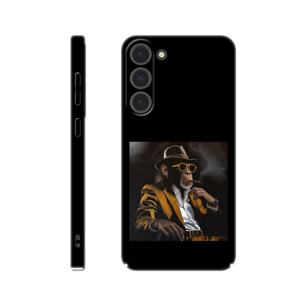 Coque Slim Samsung L'homme ou la bête – design artistique poétique signé Sev