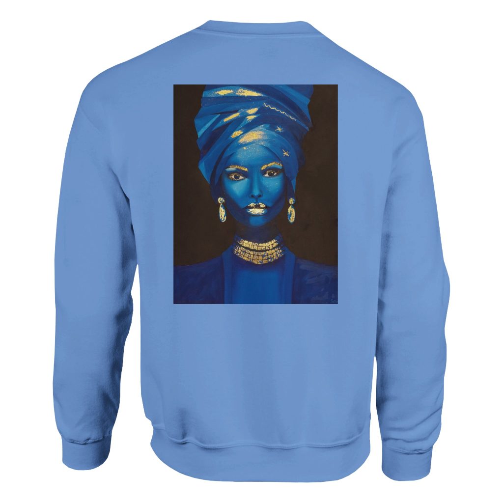 Sweat ras du cou Souveraine des sables – design artistique par Sev