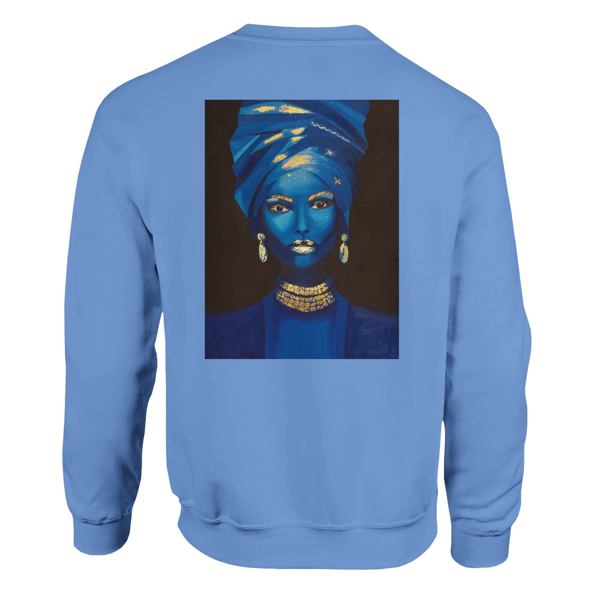 Sweat ras du cou Souveraine des sables – design artistique par Sev