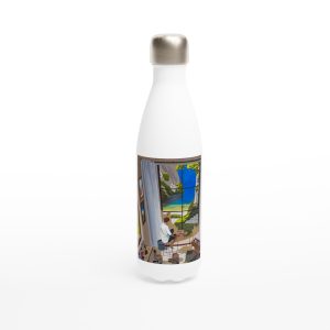 Gourde isotherme Fenêtres de l'âme, gourde design artistique