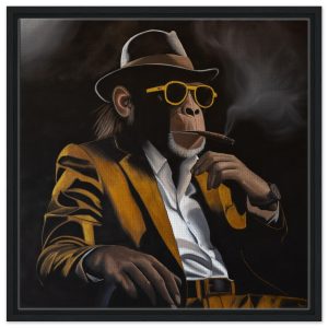 Framed canvas | Man or Beast