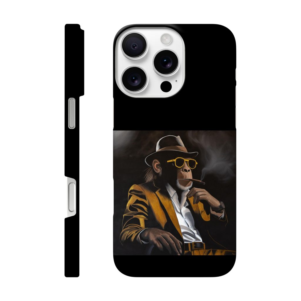 Coque Slim iPhone L'homme ou la bête – design artistique inspiré d’une œuvre symbolique de Sev