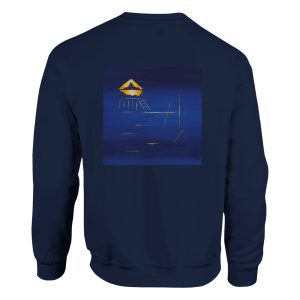 Sweat ras du cou Cabane Tchanquée – Minimalisme Atlantique par Sev, design artistique inspiré du littoral atlantique