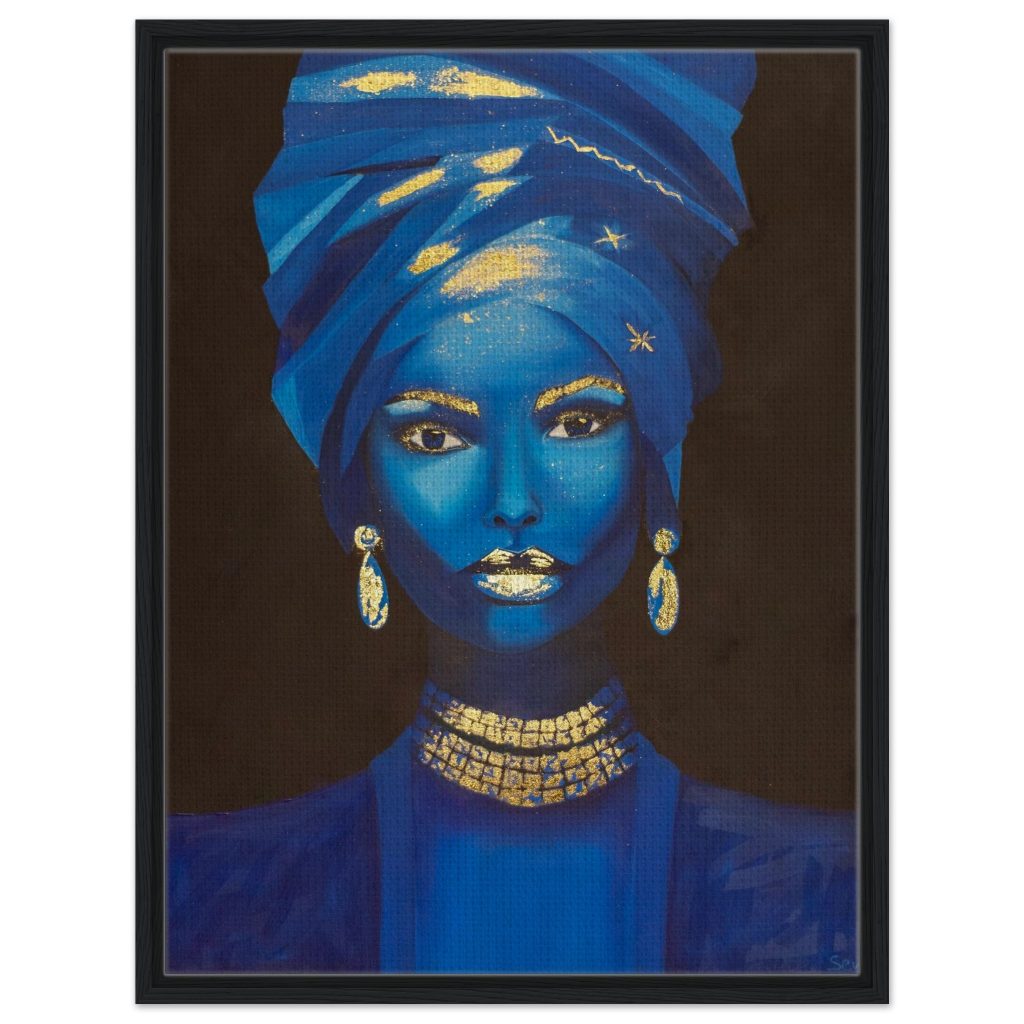 Framed canvas | Souveraine des sables