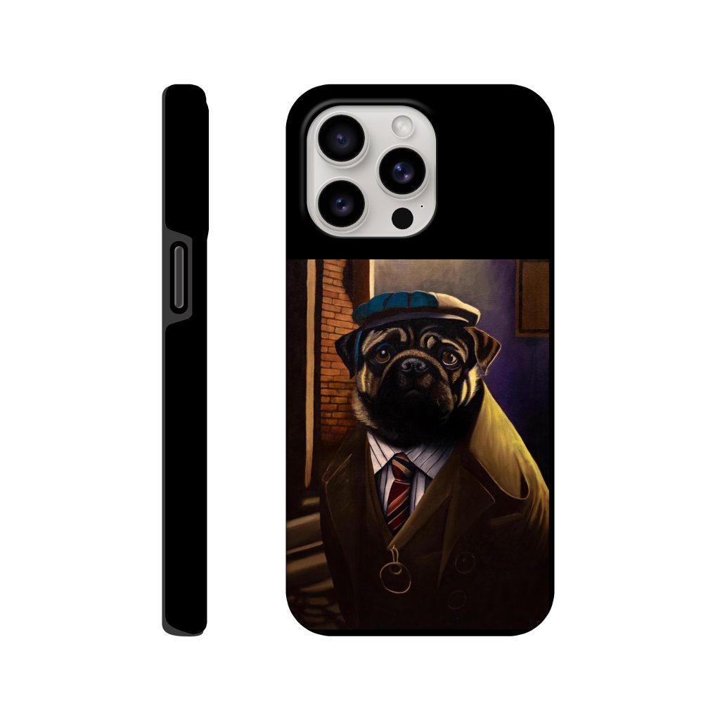 Coque résistante iPhone Perdu dans la ville, protection artistique et anti-choc pour smartphone