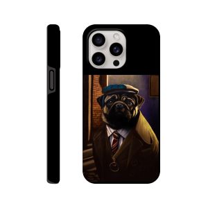 Coque résistante iPhone Perdu dans la ville, protection artistique et anti-choc pour smartphone