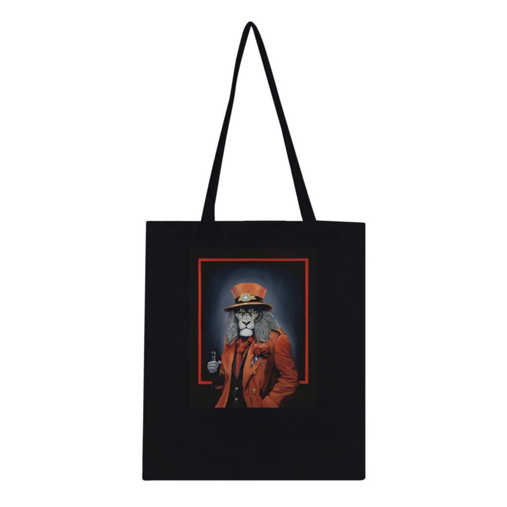 Sac fourre-tout Le regard du maître, tote bag design artistique