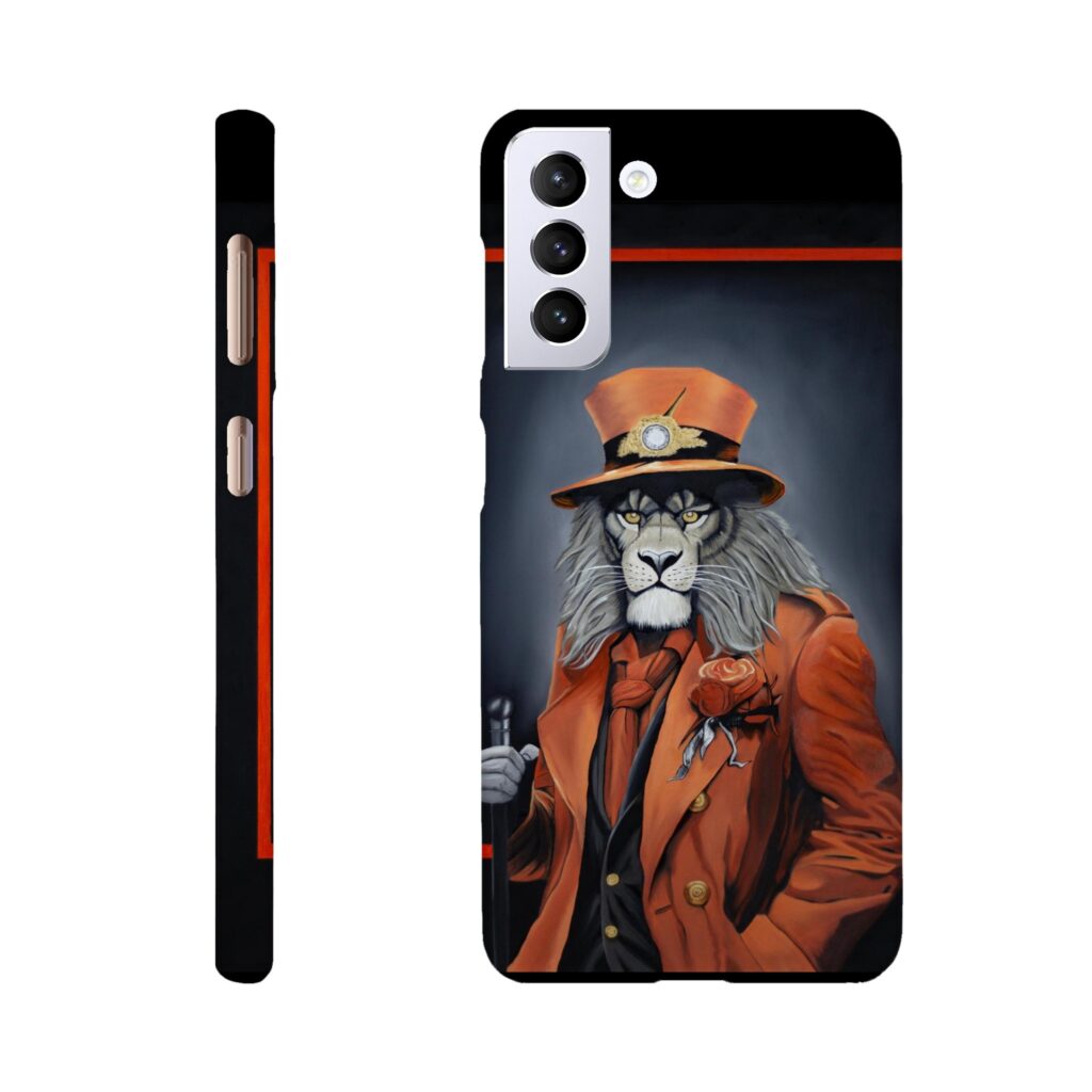 Coque Slim Samsung Le regard du maître – design artistique signé Sev
