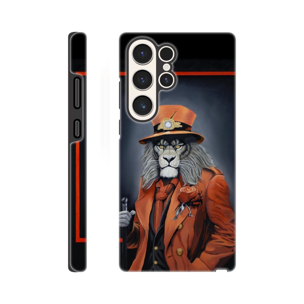 Coque résistante Samsung Le Regard du Maître – coque artistique robuste inspirée d’une œuvre puissante de Sev