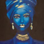 Reproduction d’œuvre d’art – Souveraine des sables