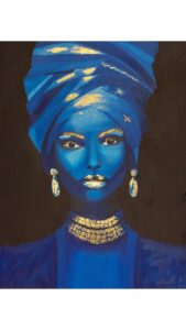 Reproduction d’œuvre d’art – Souveraine des sables